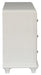 Liberty Furniture Stardust 6 Drawer Dresser in Iridescent White - Furniture Max (Falls Church,VA) *