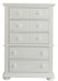 Liberty Furniture Summer House 5 Drawer Chest in Oyster White - Furniture Max (Falls Church,VA) *