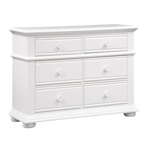 Liberty Furniture Summer House 6 Drawer Dresser in Oyster White - Furniture Max (Falls Church,VA) *