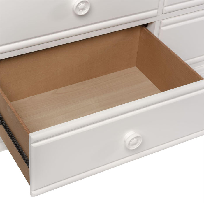 Liberty Furniture Summer House 6 Drawer Dresser in Oyster White - Furniture Max (Falls Church,VA) *
