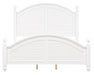 Liberty Furniture Summer House Queen Poster Bed in Oyster White - Furniture Max (Falls Church,VA) *