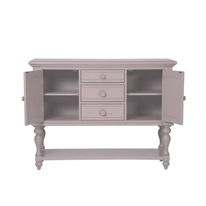 Liberty Furniture Summer House Server in Dove Grey - Furniture Max (Falls Church,VA) *
