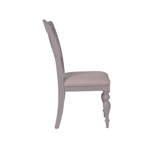 Liberty Furniture Summer House Slat Back Side Chair (RTA) in Dove Grey (Set of 2) - Furniture Max (Falls Church,VA) *