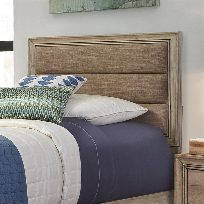 Liberty Furniture Sun Valley Full Upholstered Bed in Sandstone - Furniture Max (Falls Church,VA) *