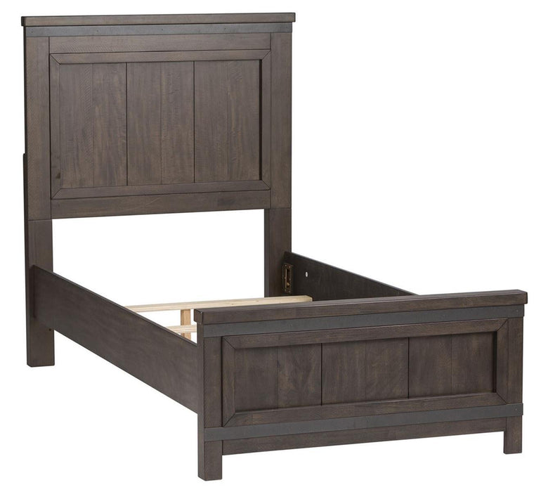 Liberty Furniture Thornwood Hills Full Panel Bed in Rock Beaten Gray - Furniture Max (Falls Church,VA) *