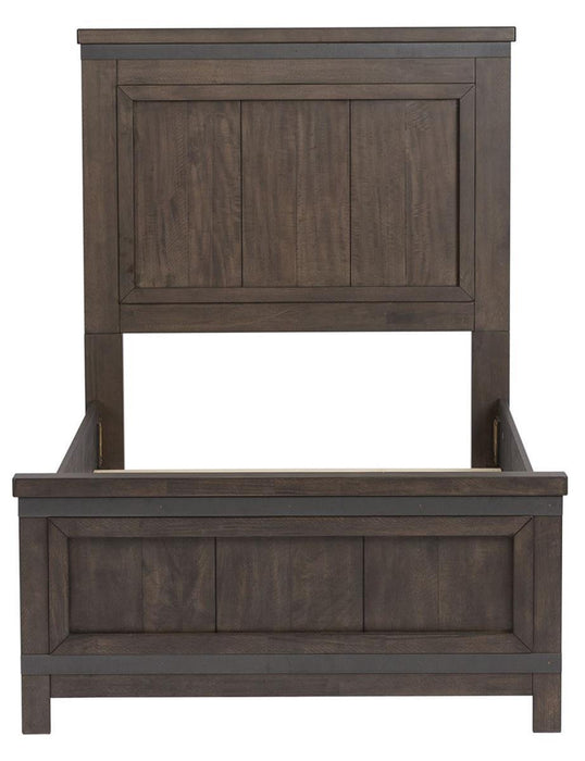 Liberty Furniture Thornwood Hills Full Panel Bed in Rock Beaten Gray - Furniture Max (Falls Church,VA) *