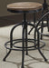 Liberty Furniture Vintage Dining Series Bar Stool in Weathered Gray with Black (Set of 2) - Furniture Max (Falls Church,VA) *