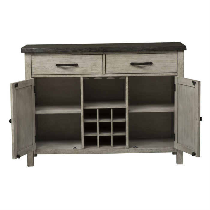 Liberty Furniture Willowrun Sideboard in Rustic White - Furniture Max (Falls Church,VA) *