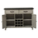 Liberty Furniture Willowrun Sideboard in Rustic White - Furniture Max (Falls Church,VA) *