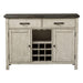 Liberty Furniture Willowrun Sideboard in Rustic White - Furniture Max (Falls Church,VA) *