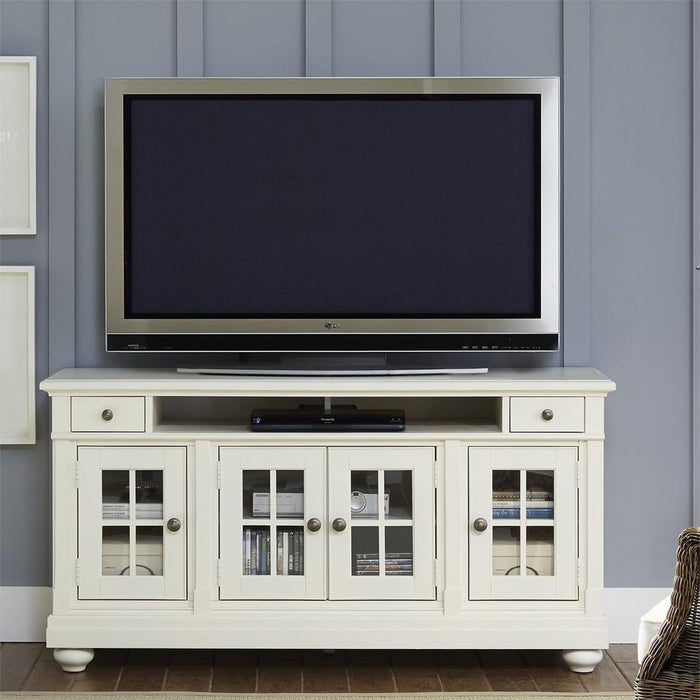 Liberty Harbor View 62" Entertainment TV Stand in Linen - Furniture Max (Falls Church,VA) *