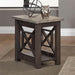 Liberty Heatherbrook Chair Side Table in Charcoal and Ash - Furniture Max (Falls Church,VA) *