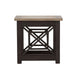 Liberty Heatherbrook Chair Side Table in Charcoal and Ash - Furniture Max (Falls Church,VA) *