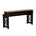 Liberty Heatherbrook Console Bar Table in Charcoal and Ash - Furniture Max (Falls Church,VA) *