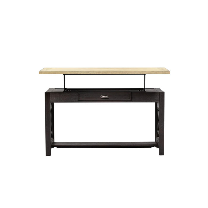 Liberty Heatherbrook Lift Top Writing Desk in Charcoal & Ash - Furniture Max (Falls Church,VA) *
