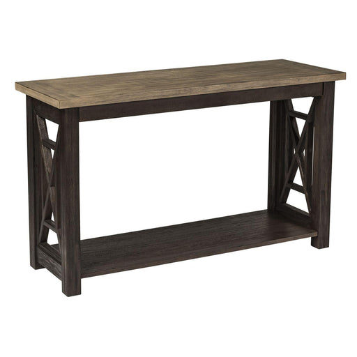 Liberty Heatherbrook Sofa Table in Charcoal and Ash - Furniture Max (Falls Church,VA) *