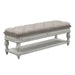 Liberty Magnolia Manor Bed Bench in Antique White - Furniture Max (Falls Church,VA) *