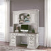 Liberty Magnolia Manor Credenza with Hutch in Antique White - Furniture Max (Falls Church,VA) *
