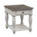 Liberty Magnolia Manor End Table in Antique White - Furniture Max (Falls Church,VA) *
