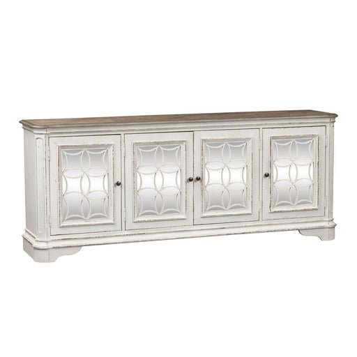 Liberty Magnolia Manor Entertainment TV Stand in Antique White - Furniture Max (Falls Church,VA) *