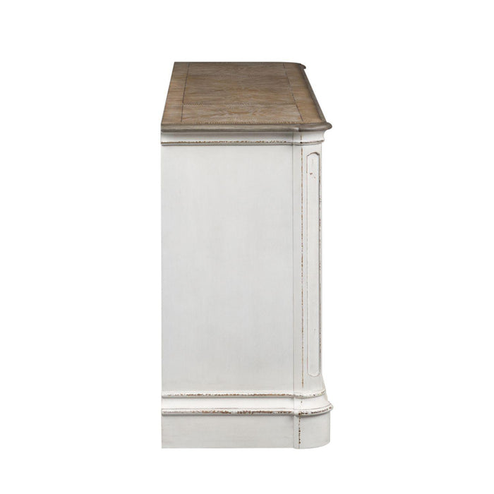 Liberty Magnolia Manor Entertainment TV Stand in Antique White - Furniture Max (Falls Church,VA) *