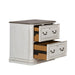 Liberty Magnolia Manor Jr Executive Media Lateral File in Antique White - Furniture Max (Falls Church,VA) *
