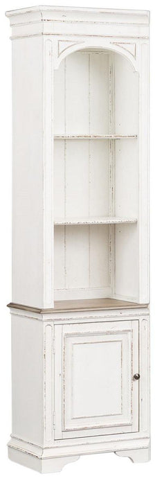 Liberty Magnolia Manor Left Pier in Antique White - Furniture Max (Falls Church,VA) *