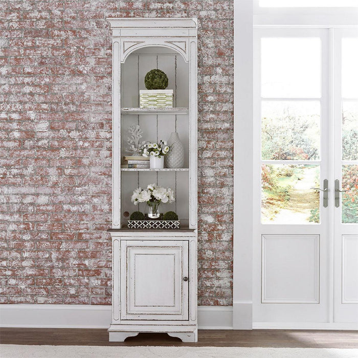 Liberty Magnolia Manor Left Pier in Antique White - Furniture Max (Falls Church,VA) *