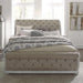 Liberty Magnolia Manor Queen Upholstered Sleigh Bed in Antique White - Furniture Max (Falls Church,VA) *