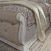 Liberty Magnolia Manor King Upholstered Sleigh Bed in Antique White - Furniture Max (Falls Church,VA) *