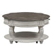 Liberty Magnolia Manor Round Cocktail Table in Antique White - Furniture Max (Falls Church,VA) *