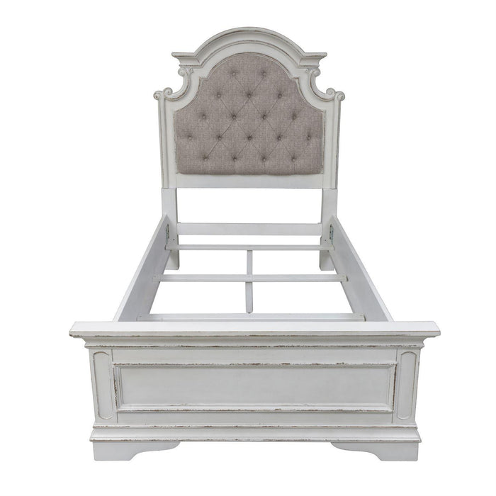 Liberty Magnolia Manor Full Upholstered Bed in Antique White - Furniture Max (Falls Church,VA) *