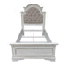 Liberty Magnolia Manor Full Upholstered Bed in Antique White - Furniture Max (Falls Church,VA) *