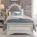Liberty Magnolia Manor Full Upholstered Bed in Antique White - Furniture Max (Falls Church,VA) *