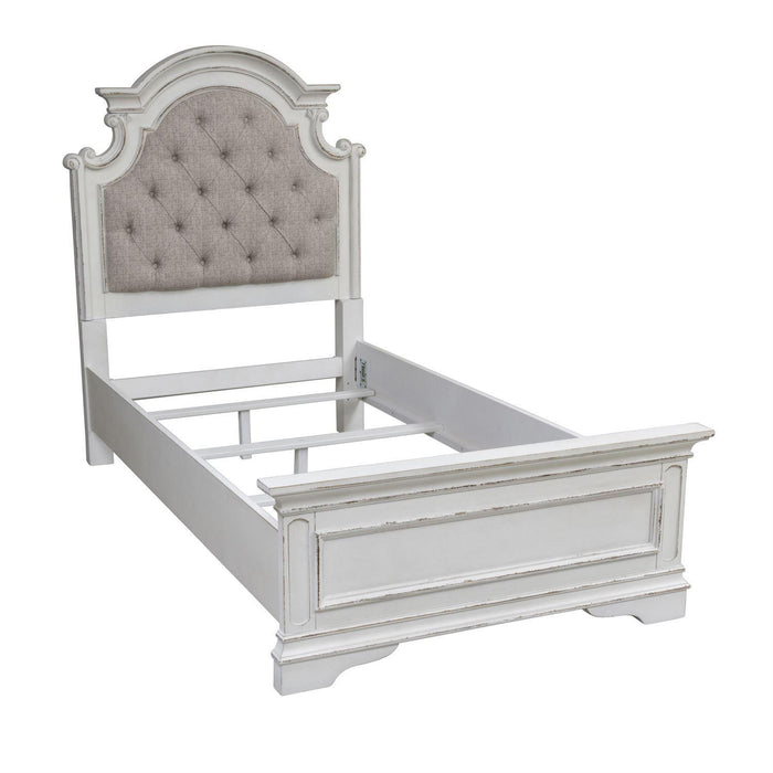 Liberty Magnolia Manor Full Upholstered Bed in Antique White - Furniture Max (Falls Church,VA) *