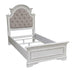Liberty Magnolia Manor Full Upholstered Bed in Antique White - Furniture Max (Falls Church,VA) *