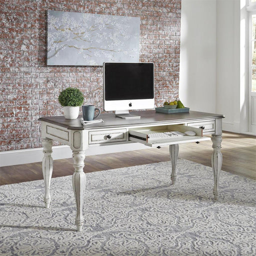 Liberty Magnolia Manor Writing Desk in Antique White - Furniture Max (Falls Church,VA) *