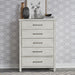 Liberty Modern Farmhouse 5 Drawer Chest in White - Furniture Max (Falls Church,VA) *