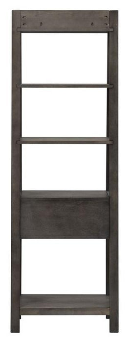 Liberty Modern Farmhouse 56" Entertainment Center with Piers in Dusty Charcoal - Furniture Max (Falls Church,VA) *