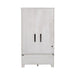 Liberty Modern Farmhouse Armoire in White - Furniture Max (Falls Church,VA) *