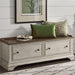 Liberty Morgan Creek Storage Hall Bench in Antique White - Furniture Max (Falls Church,VA) *