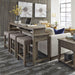 Liberty Parkland Falls Console Stool in Weathered Taupe - Furniture Max (Falls Church,VA) *