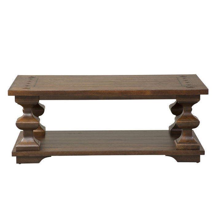 Liberty Sedona Cocktail Table in Kona Brown - Furniture Max (Falls Church,VA) *