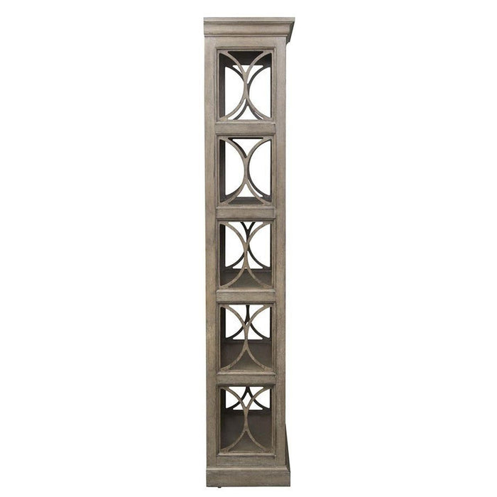 Liberty Simply Elegant Bookcase in Heathered Taupe - Furniture Max (Falls Church,VA) *