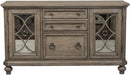 Liberty Simply Elegant Credenza in Heathered Taupe - Furniture Max (Falls Church,VA) *