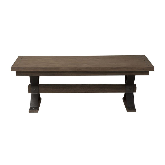 Liberty Sonoma Road Rectangular Cocktail Table in Weathered Beaten Bark - Furniture Max (Falls Church,VA) *