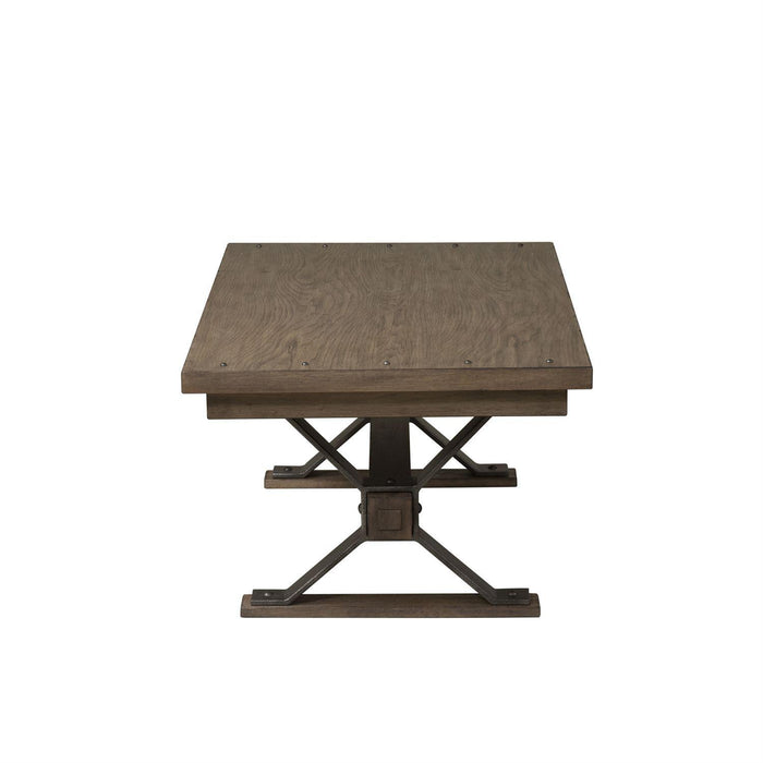 Liberty Sonoma Road Rectangular Cocktail Table in Weathered Beaten Bark - Furniture Max (Falls Church,VA) *