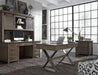 Liberty Sonoma Road Credenza with Hutch in Weather Beaten Bark - Furniture Max (Falls Church,VA) *