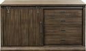 Liberty Stone Brook Computer Credenza in Rustic Saddle - Furniture Max (Falls Church,VA) *