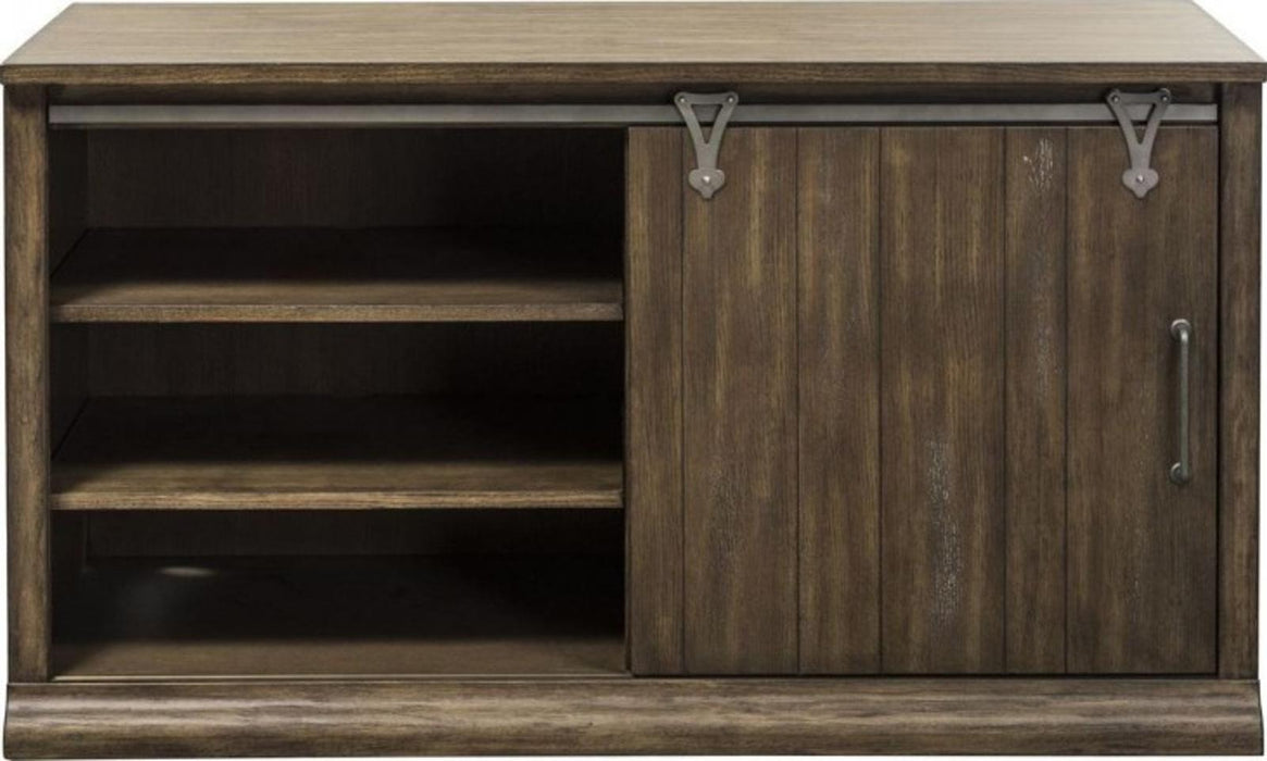 Liberty Stone Brook Computer Credenza in Rustic Saddle - Furniture Max (Falls Church,VA) *